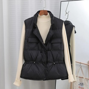 2024 mujer cortavientos abajo abrigo invierno abajo chaleco mujer corto sin mangas chaleco Chaqueta ligera - Product Image 2