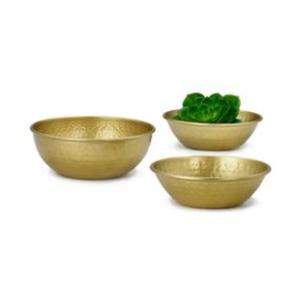 Bol de service en laiton inspiré du patrimoine avec des détails traditionnels complexes pour les repas et la décoration d'élite à la maison - Product Image 5