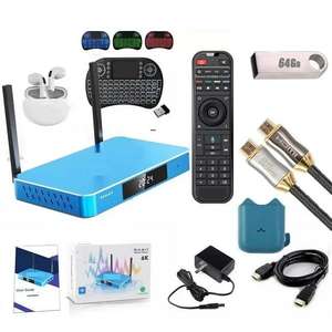 สินค้ามาใหม่ Super_Box S6 Max เครื่องเล่นมีเดียอัจฉริยะ Wi-Fi แบบดูอัลแบนด์ ปรับแต่งได้ตามต้องการ ระดับ OEM สำหรับ DIY - Product Image 3