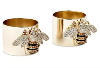 Bague de mode unisexe de luxe en argent sterling, style abeille dorée, sertie de diamants, style hip-hop, design insecte
