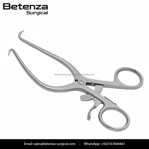 Retractor Quirúrgico Gelpi Autorretenible Manual de Acero Inoxidable Alemán con Anillo de Dedo y Bloqueo de Trinquete para Ortopedia de Columna Vertebral - Product Image 4