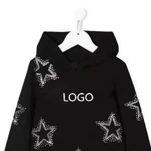 Style Unique Respirant Léger Hommes Strass À Capuche Offre Spéciale Nouvelle Arrivée Strass Hoodies pour Hommes - Product Image 4