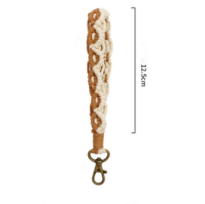 Nouveau style 2024 collection fait à la main macramé porte-clés faveur de mariage | Baby Shower Favor | Cadeau de Noël - Product Image 2