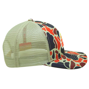 หมวกโลโก้แพทช์ยางสั่งผลิตฉลากส่วนตัวหมวกแก๊ปลายพลางรถบรรทุกหมวก L01ผลิตจากเวียดนาม - Product Image 4