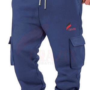 Fashionable <b>Men</b> Cargo Pants Loose Fit Straight Pattern Lightweight High Waist Comfortable Casual Pants - Product Image 5