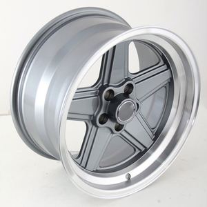 Cerchi in Lega 5X112 16 17 Pollici Argento/Nero con Finitura Diamantata per Auto Passeggeri <span class=keywords><strong>Mercedes</strong></span> <span class=keywords><strong>W126</strong></span> C126 W123 W124 - Product Image 3