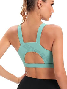 Ropa Deportiva Femenina moda correr deportes gimnasio camiseta sin mangas cuello alto yoga tops secado rápido - Product Image 4