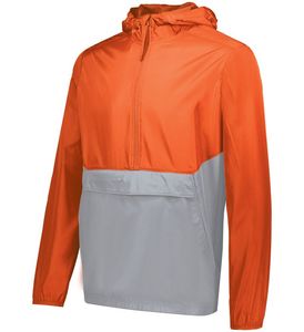 Chaquetas cortavientos de bloque de color Chaquetas Anorak impermeables de nailon/poliéster para mujer Chaquetas Anorak personalizadas de nailon con cremallera - Product Image 5