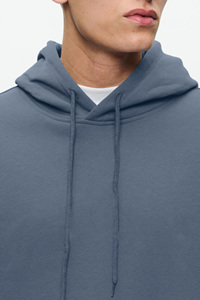 เสื้อฮู้ดกระเป๋าหน้าแบบมีฮู้ดสำหรับผู้ชายใส่สบายทันสมัยผ้านุ่มอบอุ่น - Product Image 4