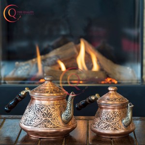 <b>Antique</b> Kettle 100% Natural Copper Metal Material for Hotel Home and Office Catering Services Promotes Good Health - Product Image 3