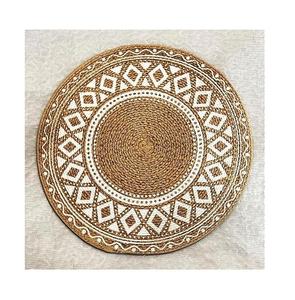 Artisanat indien, tapis de table vintage fait à la main, écologique, durable, perlé, taille personnalisée pour l'hôtel et la maison, vente en gros - Product Image 2