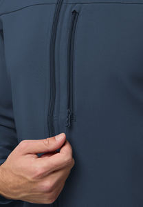 Chaqueta Softshell personalizada impermeable a prueba de viento transpirable cálido deportes al aire libre chaqueta Softshell para senderismo - Product Image 3