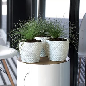 ORIENT 2L. Vaso da fiori, dimensioni (mm) 157x157x138, colore antracite - Product Image 4