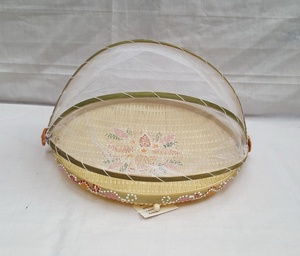 Cubierta de bambú natural para alimentos con cubierta multicolor para el hogar y la cocina 100% material de bambú con la mejor calidad hecho en Vietnam - Product Image 5