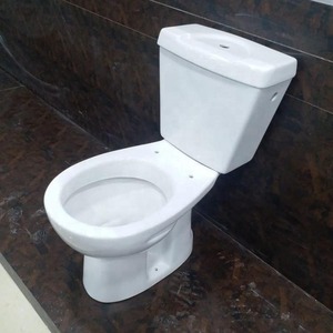 Articles sanitaires en céramique de couleur blanche deux pièces placard à eau commode toilette siège de chaise EWC au prix le plus bas bonne qualité d'exportation - Product Image 6