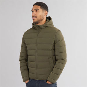 Veste d'extérieur légère et imperméable à glissière, manteau bouffant confortable, matelassé durable, vêtements d'extérieur d'hiver coupe-vent unisexe, vente en gros - Product Image 2