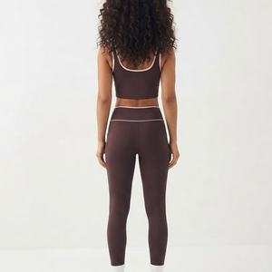 Women U Neck Sports <b>Bra</b> U <b>Back</b> Workout <b>Bra</b> with Removable Pads Medium Support <b>Low</b> <b>Back</b> Athletic Yoga Fitness Custom Logo <b>Bra</b> - Product Image 2