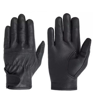 Gants en cuir vintage d'hiver pour femmes, design personnalisé, nouveau produit, fournisseur d'usine, non doublés, pour la conduite, habillés, pour hommes - Product Image 1