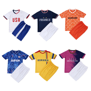 Camiseta de Fútbol Popular 2026 para Fanáticos de Equipos Nacionales, Francia, Alemania, Transpirable, de Poliéster, Personalizable - Product Image 1