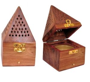 Soporte de palo de incienso artesanal de madera de la mejor calidad Caja de quemador de incienso de madera más vendida a bajo precio. - Product Image 1