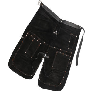 Tablier de maréchal-ferrant en cuir-Protection durable des sabots pour les professionnels Tablier de toilettage des chevaux de qualité supérieure - Product Image 5