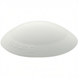 BURG-WCHTER TPF 2050 DUO Tampon de porte en plastique blanc 14 mm de long, lot de 50 pour autocollants muraux - Product Image 3