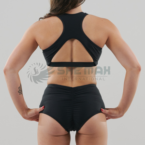 2025 nuevos pantalones cortos de baile en Barra de diseño personalizado duraderos y transpirables con material de secado rápido ajuste de apoyo Ideal para la venta - Product Image 4