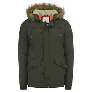 Nuevo diseño, transpirable, nuevo estilo, chaqueta Parka forrada de tela para hombre, chaqueta Parka con tamaño de Color personalizado y logotipo cómodo - Product Image 6