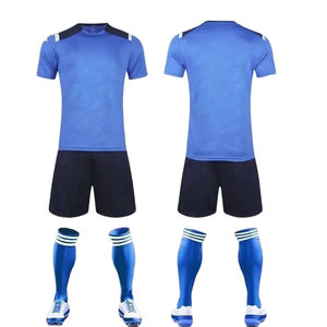 Uniformes de fútbol con logotipo personalizado último modelo de manga corta ropa deportiva y de entrenamiento transpirable de talla grande características - Product Image 2