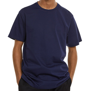 Camiseta de algodón 100% de talla grande para hombre, camisetas lisas informales de cuello redondo de verano, camisetas con estampado gráfico personalizado en Nurak en 2025 - Product Image 1
