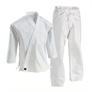 Uniforme de Karate Unisex de Algodón de Buena Calidad, Ropa Deportiva Profesional para Artes Marciales con Logotipo Personalizado al por Mayor para Hombres y Mujeres - Product Image 1