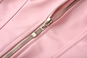 เสื้อคอร์เซ็ตหนังสำหรับผู้หญิงชุดคอร์เซ็ตกันเข็มขัดรัดเอวแบบมีซิป - Product Image 2