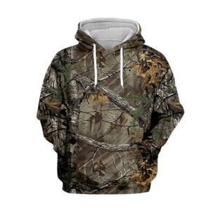 Sudadera con capucha de caza para hombre, chaqueta de camuflaje de caza de poliéster, ropa de caza con capucha, camuflaje para hombre - Product Image 5