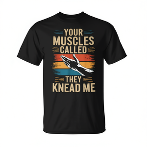 Camiseta de Terapia Muscular 'Tu Musculatura Me Pide Masaje' - Idea de Regalo Promocional - Product Image 2