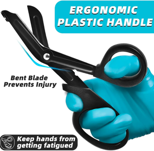 Ciseaux à bandage ANAAIF Lister en acier inoxydable de 18.5cm avec logo personnalisé Ciseaux médicaux pour traumatologie manuelle Instrument chirurgical manuel - Product Image 6