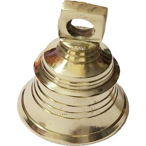 ระฆังเรือทองเหลืองแขวนระฆัง pooja วัดอินเดีย - Product Image 3