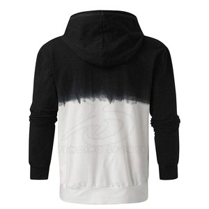 Sudaderas con capucha de invierno informales para hombre, diseño de patrón sólido de algodón 100% para uso en exteriores, logotipo personalizable - Product Image 5