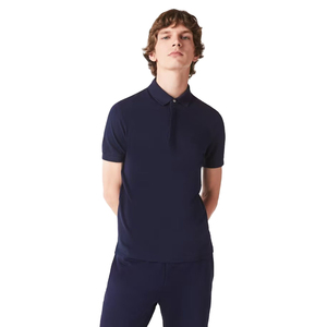 Polo pour homme à décoration brodée en coton respirant à manches courtes Polo sérigraphié à sublimation avec logo personnalisé - Product Image 1