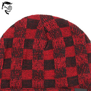 Bonnet en tricot jacquard 100% laine de qualité supérieure - Imprimé numérique, bonnet d'hiver chaud commun pour hommes et femmes, design uni pour - Product Image 6