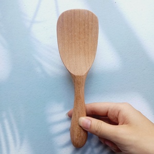 Doussiewood-Madera de Padle de arroz, madera Natural, respetuoso con el medio ambiente, alta calidad, cuchara para servir, espátula de cocina - Product Image 4