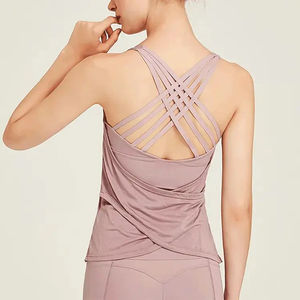 Camiseta sin Mangas para Mujer, Fabricación OEM ODM 2026, al por Mayor, para Gimnasio y Fitness, Tejido de Algodón Transpirable, Talla Estadounidense - Product Image 4