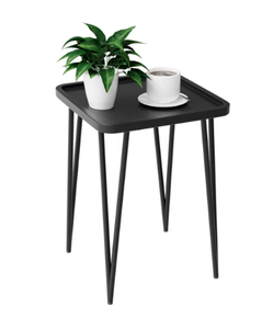 Nouvelle arrivée Table d'extrémité enduite de poudre Table basse tendance Table d'extrémité métallique Meubles de salon au design moderne - Product Image 5