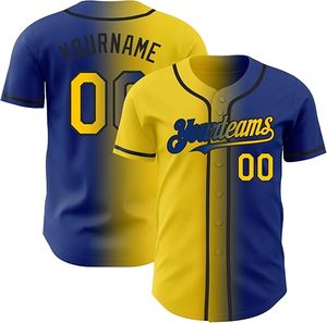 Venta al por mayor barato personalizado 100% poliéster béisbol Jersey diseño personalizado béisbol camiseta transpirable impreso técnicas disponibles conjuntos - Product Image 1