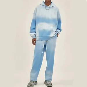 Conjunto Deportivo Informal de Dos Piezas con Capucha para Hombre, Hecho a Medida, 100% Algodón, Ecológico, con Impresión de Logotipo, para Invierno - Product Image 5