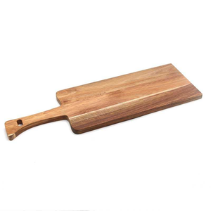 Tabla de Cortar y Bloque de Picar de Madera de Acacia Moderna Personalizada/al por Mayor - Ecológica, Apta para Lavavajillas, para Uso en Cocina y Catering - Product Image 1