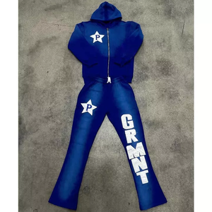 Chándales unisex ecológicos con logotipo personalizado, ropa para hombre, ropa para mujer, ropa de calle, conjuntos de Chándales, ropa unisex, trajes con cremallera - Product Image 5