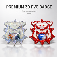 Étiquette thermocollante 3D TPU haute densité, patch logo irisé en relief pour maillot de sport, vêtements de sport, sac tactique, badge personnalisé