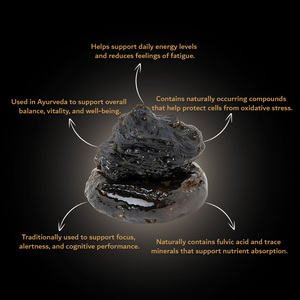 Extracto de Resina de Shilajit del Himalaya de Grado Alimenticio Premium, Extracto Herbal de Reishi en Envase de Vidrio - Product Image 4
