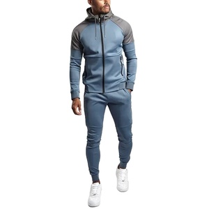Conjunto Deportivo Unisex, Sudadera con Capucha y Pantalones Deportivos de Poliéster, Ropa Deportiva Urbana, Logotipo Personalizado, Proveedor Mayorista, Trajes Deportivos para Correr, Yoga - Product Image 1