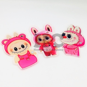 Azulejo de pestañas acrílico al por mayor respetuoso con el medio ambiente duradero cuadrado mariposa flor logotipo personalizado herramienta de extensión de pestañas visón - Product Image 2